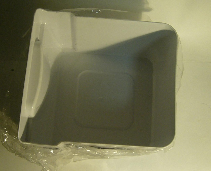 Ящик, пластик белый для холодильника СТИНОЛ